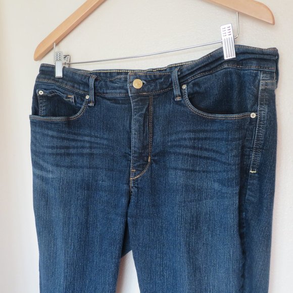 Women's Levi's Signature Totally Shaping Skinny Blue Jeans - Picture 2 of 7